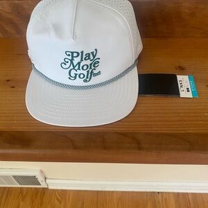 Melin Brand White Golf Hat